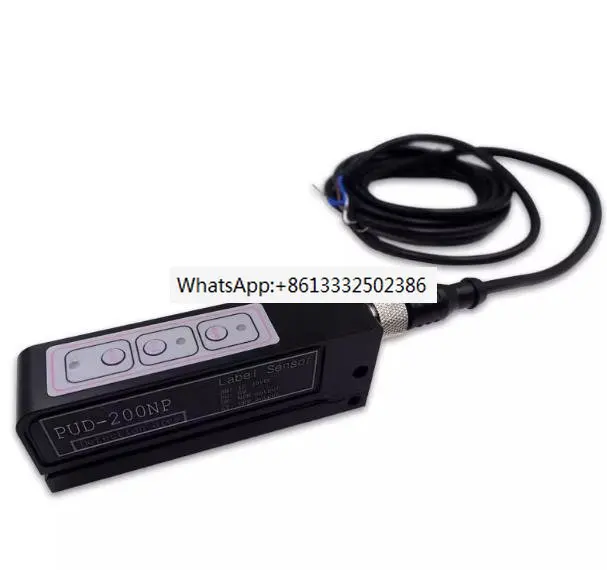 

1PCS PUD-200NP Capacitive Transparent Label Detection Sensor NPN PNP Replace 12/24L FC-4100