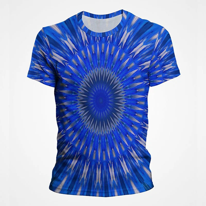 

Abstract Visual Illusion 3D Printed T Shirt Fashion Casual Psychedelic Graphic Camiseta Hombre Women Oversized Gym Sport Top Tee