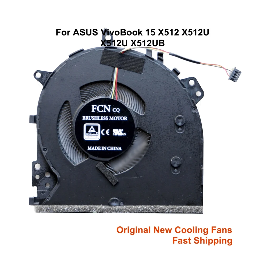 Ventilateur CPU D'origine Asus Pour VivoBook S15, X521 Et Autres Modèles - Compatible Avec S533IA, X521FA, X521FL, M533IA