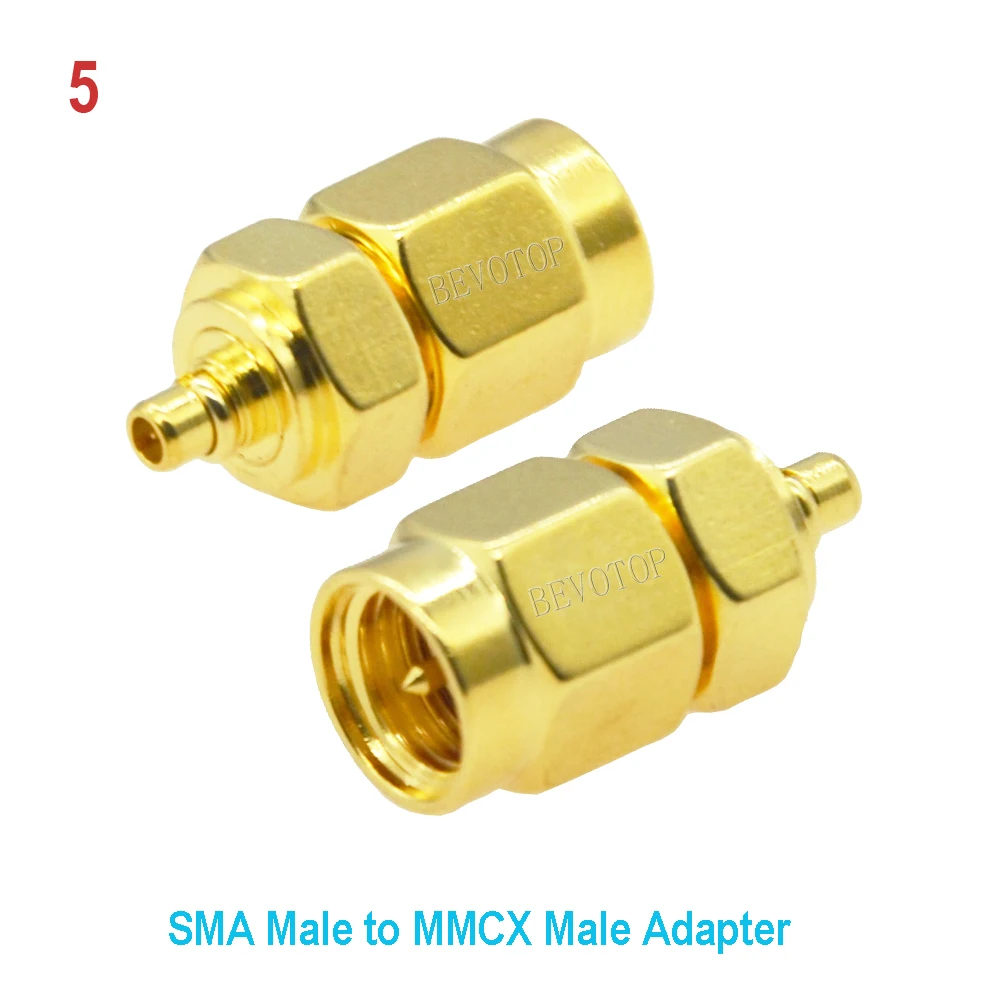 Adaptateur SMA MCX MMCX pour Antenne FPV VTX VRX - Lot de 4