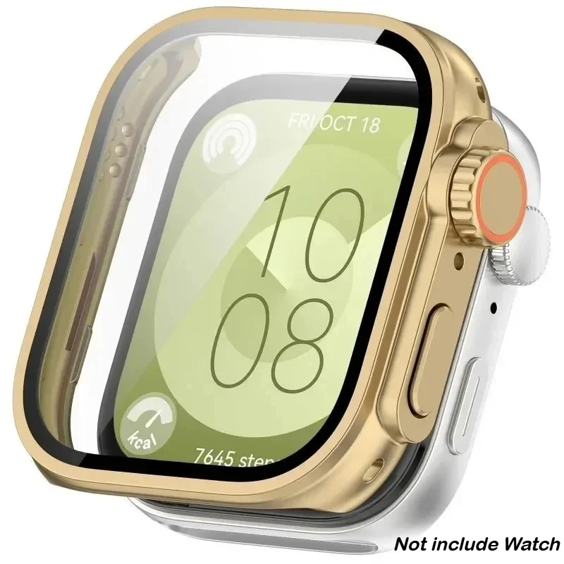 Ultra Case with Tempered Glass Screen Protector for Huawei Watch Fit Series