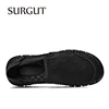 SURGUT Luxury Brand Men Casual Shoes Men Leather Handmade Breathable Slip On Moccasins Flat Classic Driving Shoes Walk Shose 2