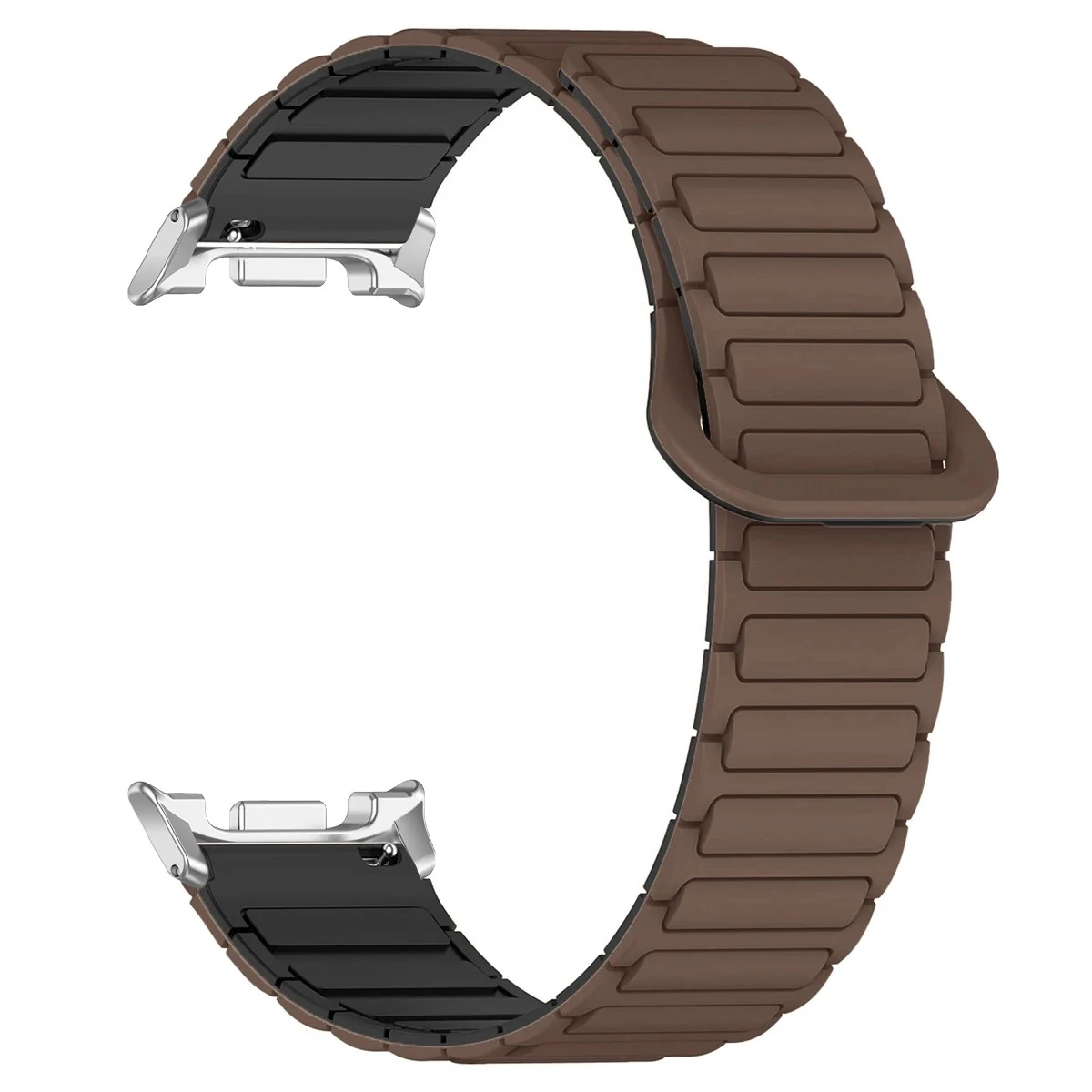 Magnetic Silicone Sports Watch Bracelet Strap
