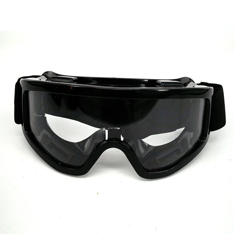 Vinter vindtætte skibriller mænd kvinder gennemsigtige linser motorcykelbriller til dirt bike ski snescooter snowboard_voghion.com