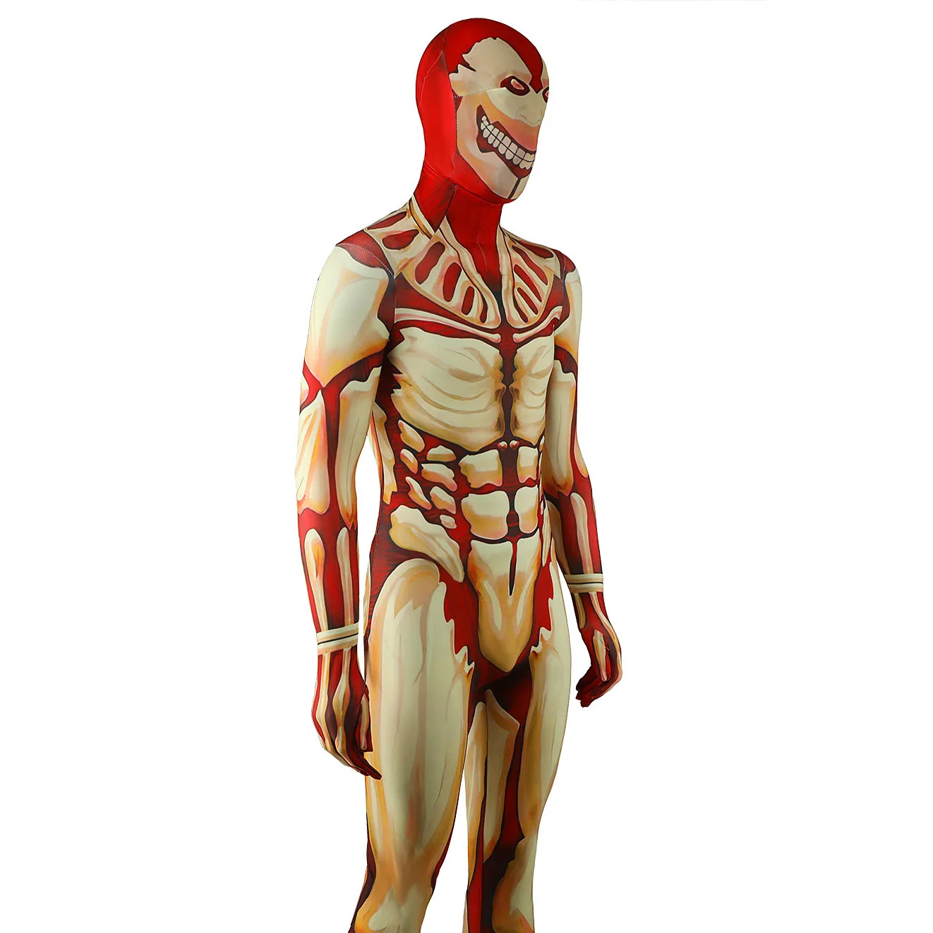 Attack on Titan: The Armored Titan | Titan Form Bodysuit Cosplay Costume 35 Attack on Titan Armored Titan Titan Form Bodysuit Cosplay Costume