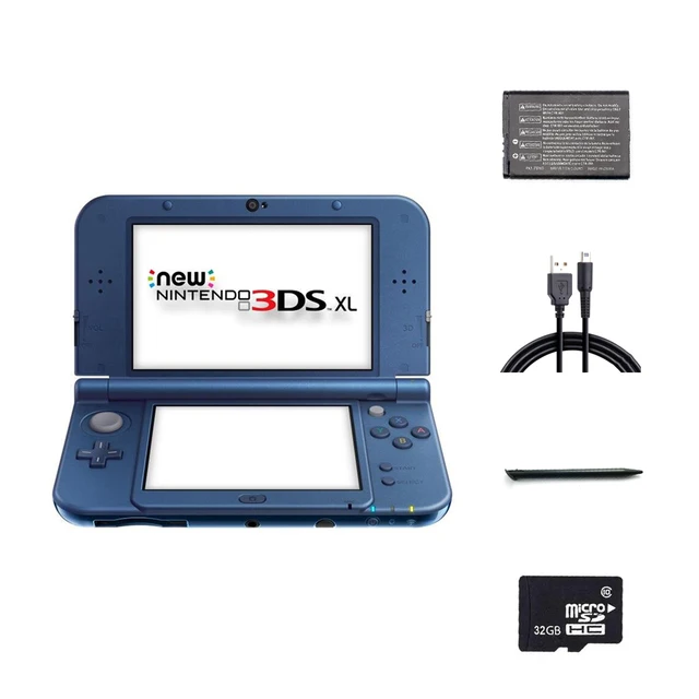 Professionally Refurbished For New 3DSXL/LL Game console With 32GB memory  card - AliExpress