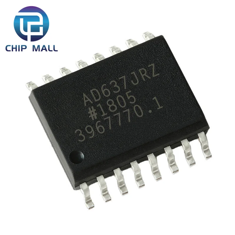 

5PCS AD637JRZ-R7 AD637JRZ Package SOP-16 Power Management Chip New Original Authentic