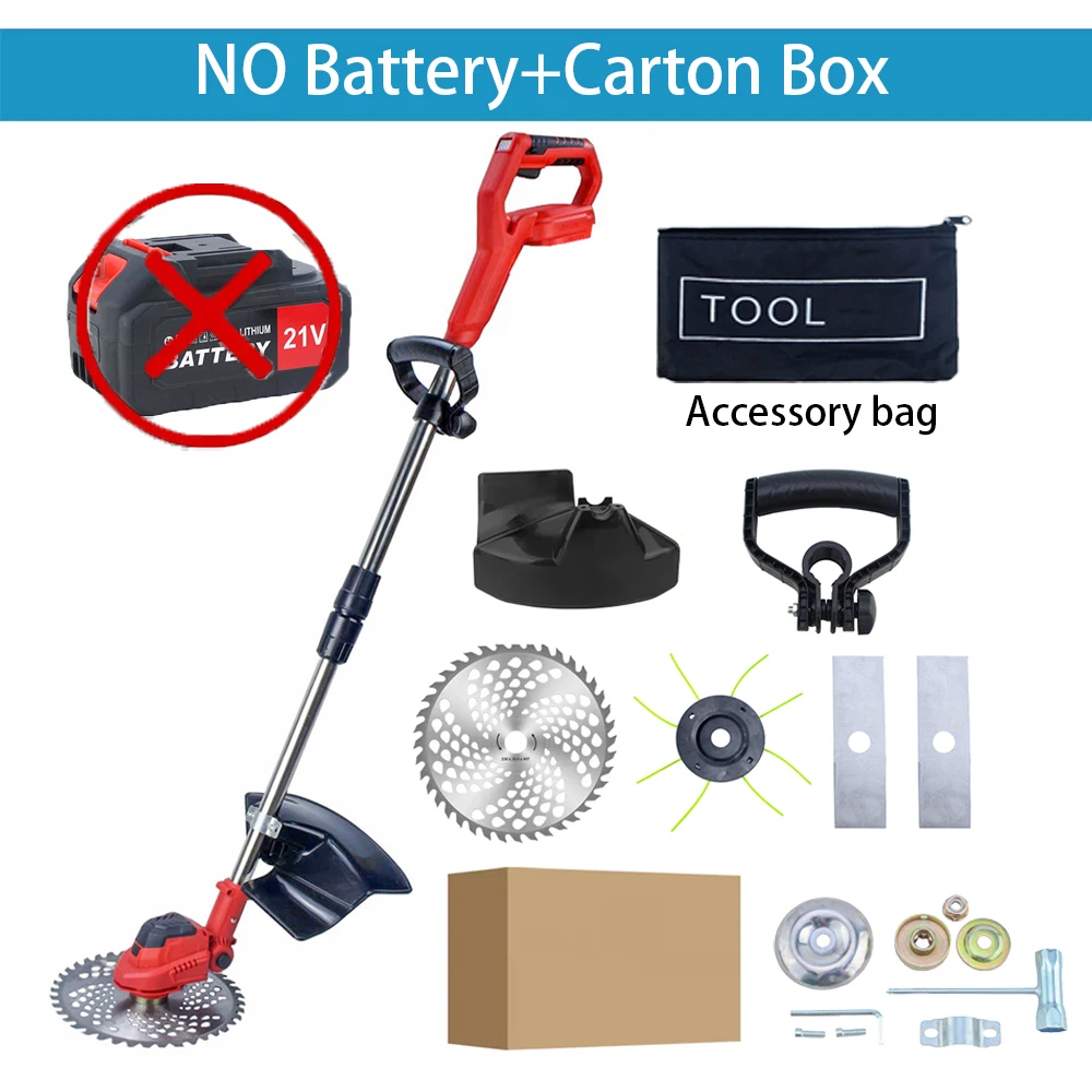 36000 U/min Kabelloser Elektrischer Rasentrimmer 10 Zoll Bürstenloser Elektrischer Rasenmäher Garten-Elektrowerkzeug für Makita 18V Akku – Detail 20