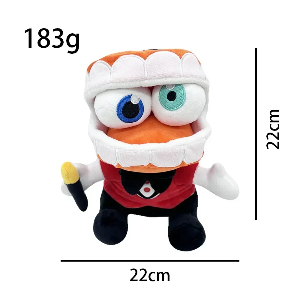 thumbnail image 1 of 8.6inch The Amazing Digital Circus Caine Plush Toy Dolls Cute Cartoon Stuffed Soft Toy Birthday Gift For Children, 1 of 5