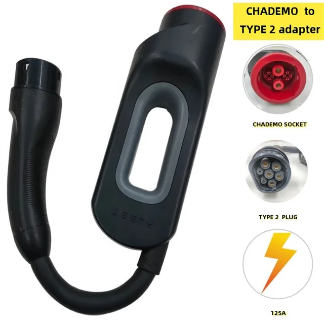 Ev Tesla Electric Vehicles Adapter Chademo For (iec 62196 Type2) Dc Charger  For Europe Models Tesla Model S, Model X, Not Suppor - Battery Cables &  Connectors - AliExpress