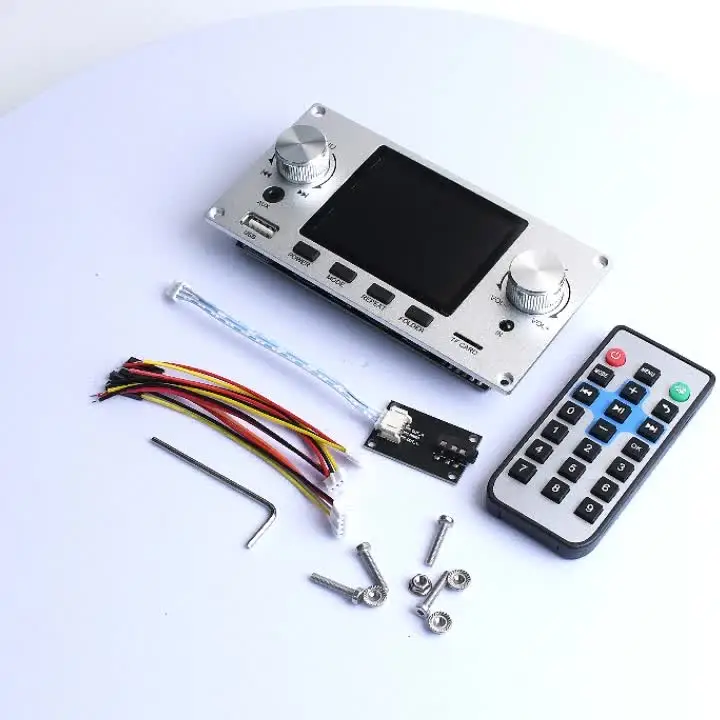 Socobeta MP3 WMA Decoder Board DC12V Drahtloses Bluetooth Audio Decoder Board Modul USB SD FM Radio mit Fernbedienung