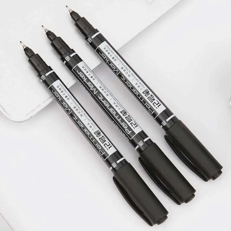 Permanent Paint Marker Pen Oily Waterproof Black Pens for Tyre Markers Quick Drying Signature Pen Stationery Supplies 9pcs/Set permanent marker pen,permanent marker,paint marker pen,markers pen,permanent markers,marker pens,paint pen,art marker pen,art markers