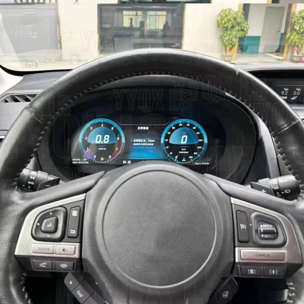 Panel de Instrumentos Digital LCD para Subaru Forester Legacy 2013~2018, Tablero Virtual, Instalación sin Pérdidas 5