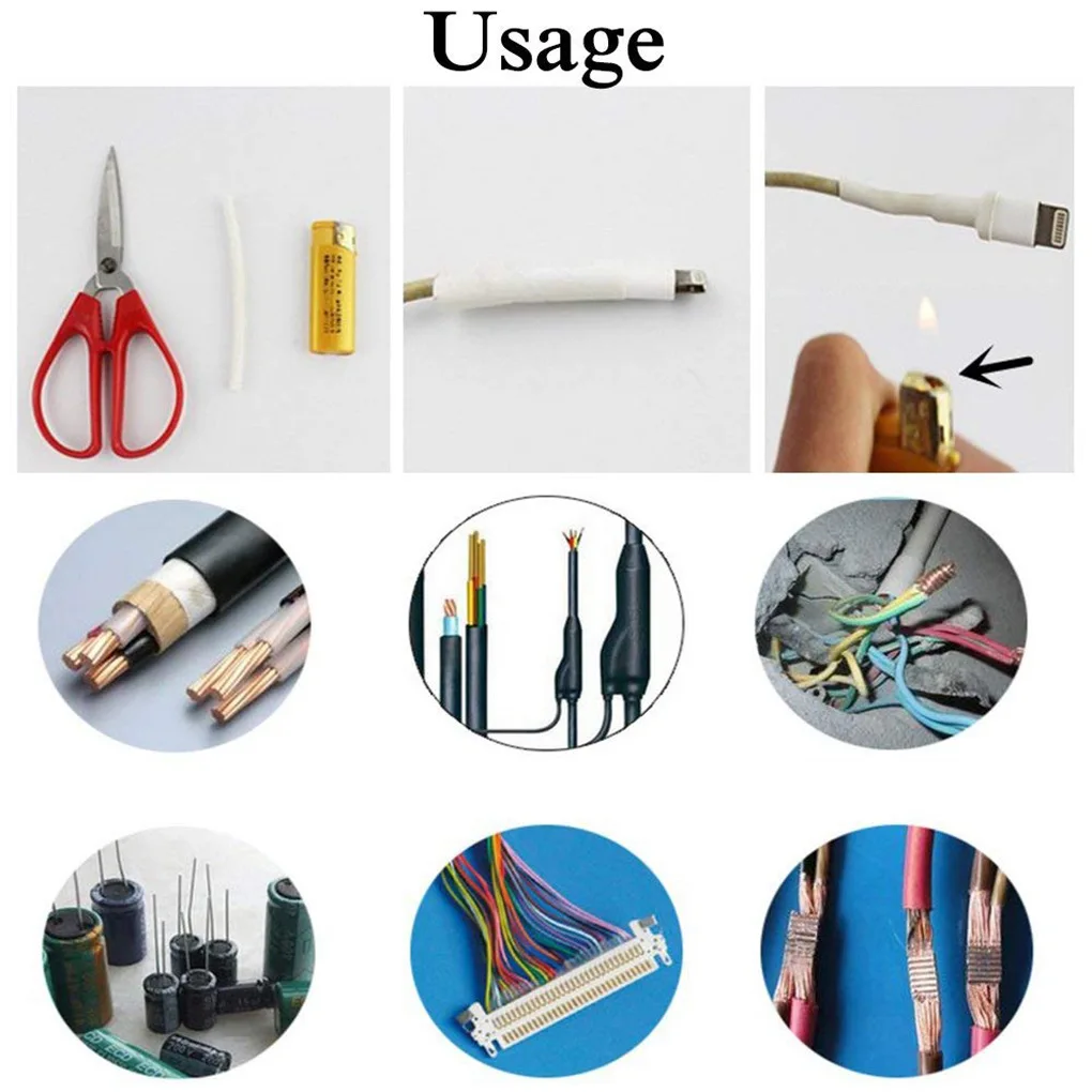 127Pcs Red Black Polyolefin Heat Shrink Tubing Cable Tube Sleeving Kit Wrap Wire Set PE Heat Shrink Tubing Set Cable Sleeves