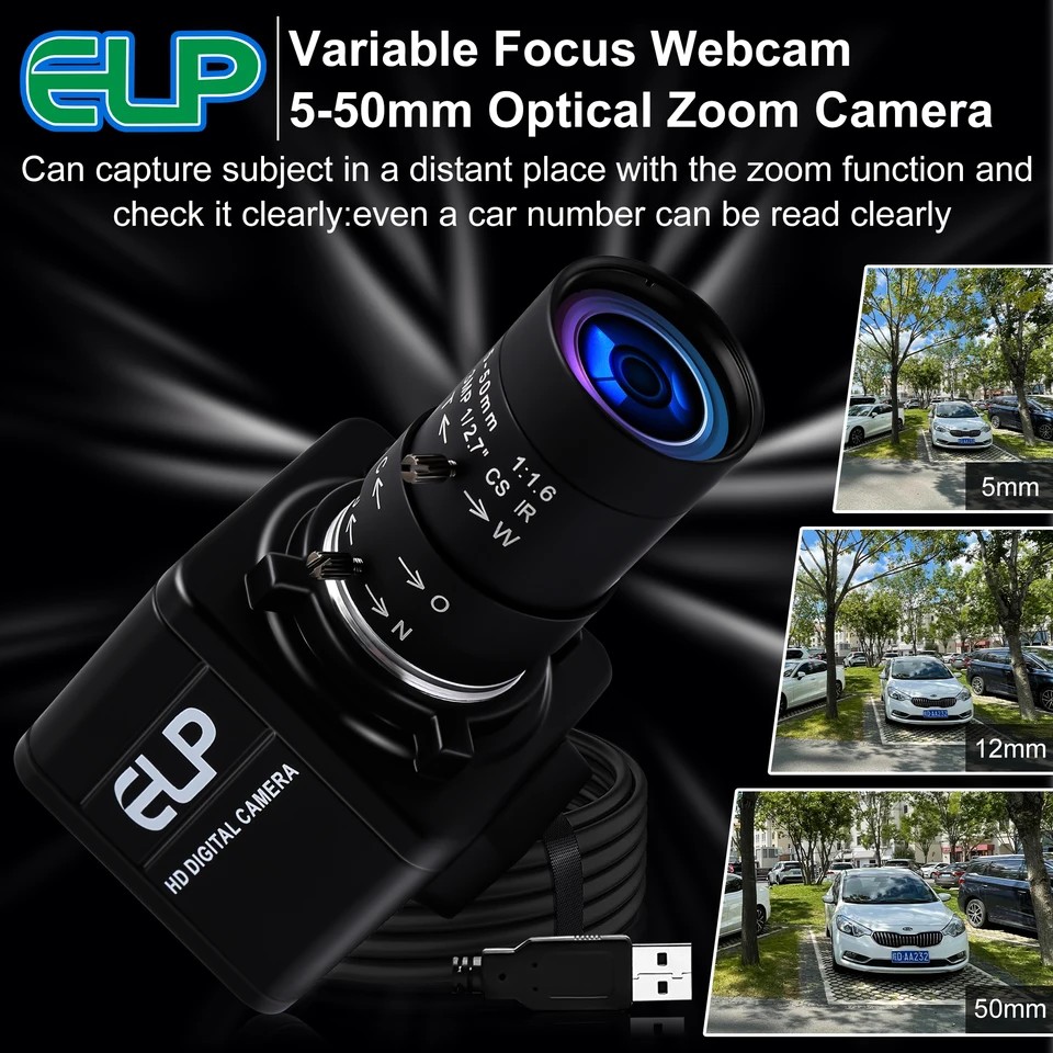 ELP 210fps モノクロ グローバルシャッターウェブカメラ PC 用 ELP 210fps モノクロ グローバルシャッター USB カメラモジュール