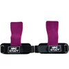 1Pair Cowhide Gym Gloves Pull-up Lifting Gymnastic Crossfit Anti-Skid Belt Wraps Support Palm Protection Pad Gloves For Women 3