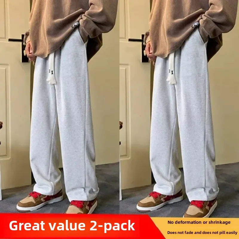 New Casual Corduroy Pants Men's Women's Spring Summer Autumn Sports Trousers Fashionable Brand Comfortable Fit Long Pants