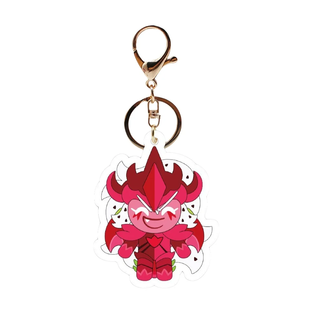 Acrylic Character Keychain Pendant - Modern Minimalist Gift