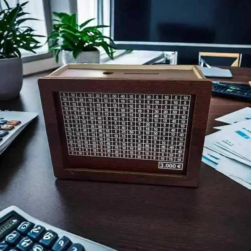 Spardose aus Holz für 1000/2000/3000/5000/10000 Euro_voghion.com