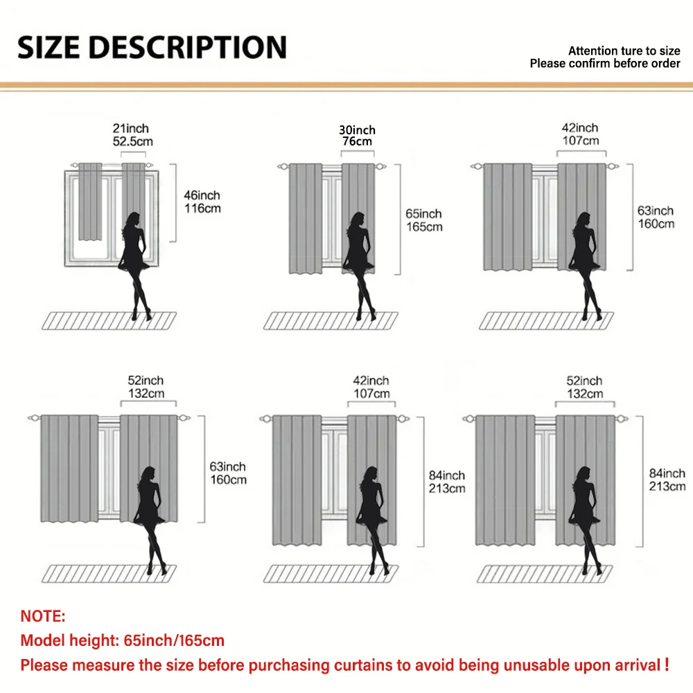 2pcs American Retro Country Rooster Decorative Curtains, Sunshade and Privacy-protecting Pole Curtains 2