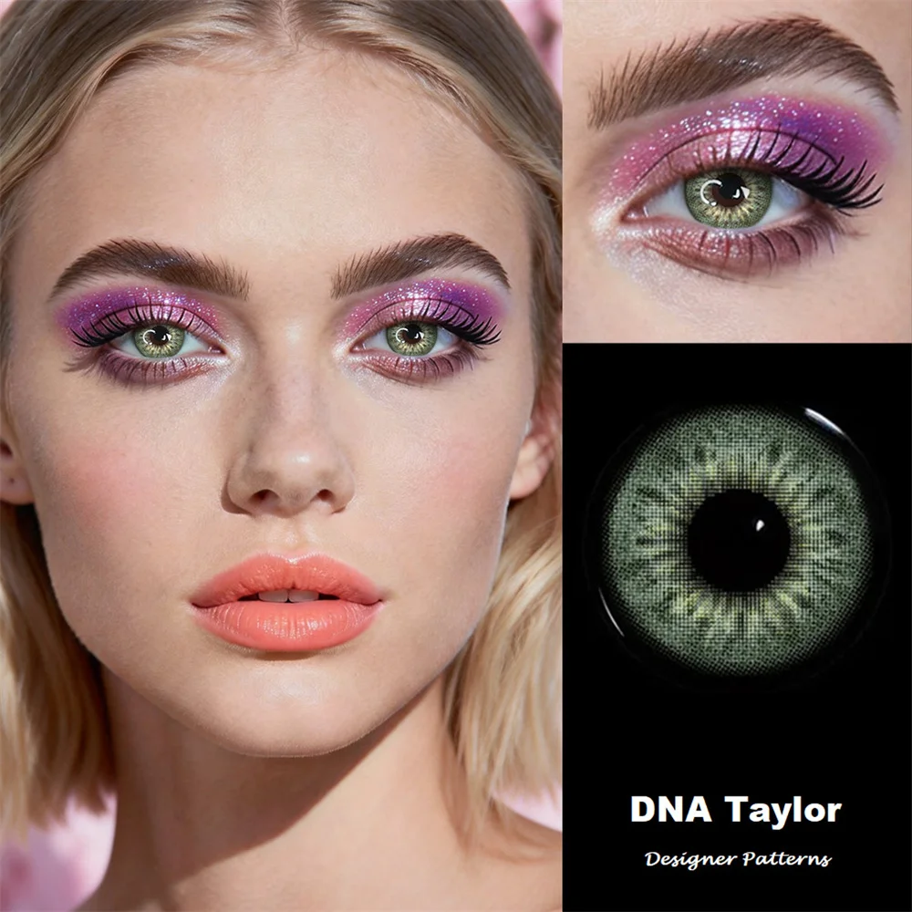 Vibrant Multi-Tone Contact Lenses - Half-Year Wear, 2-Pack