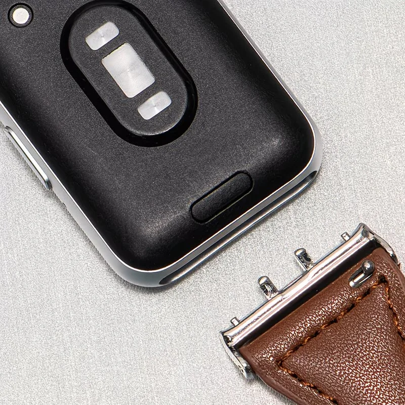 Slim Leather Strap - Elegant Women's Wristband for Smartwatch Accessories