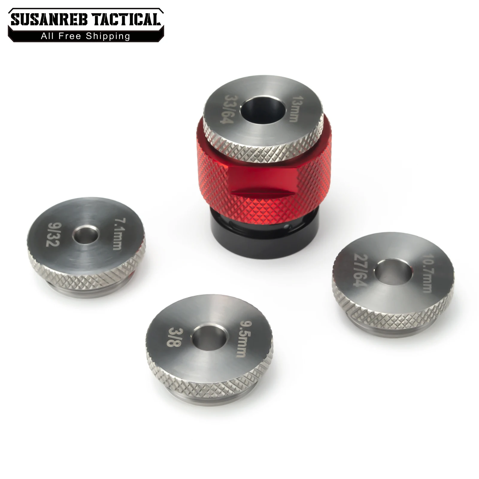 Guide Drilling Jig Fixture For Baffle Cone Cups And 1.1875x24 Modular