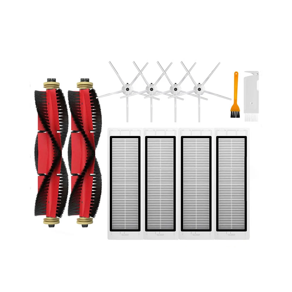 

Запчасти для робота-пылесоса Xiaomi Roborock S5 Max S50 S55 S5 S6 S6 MaxV S6 Pure E4 E5, основная боковая щетка, Hepa фильтр
