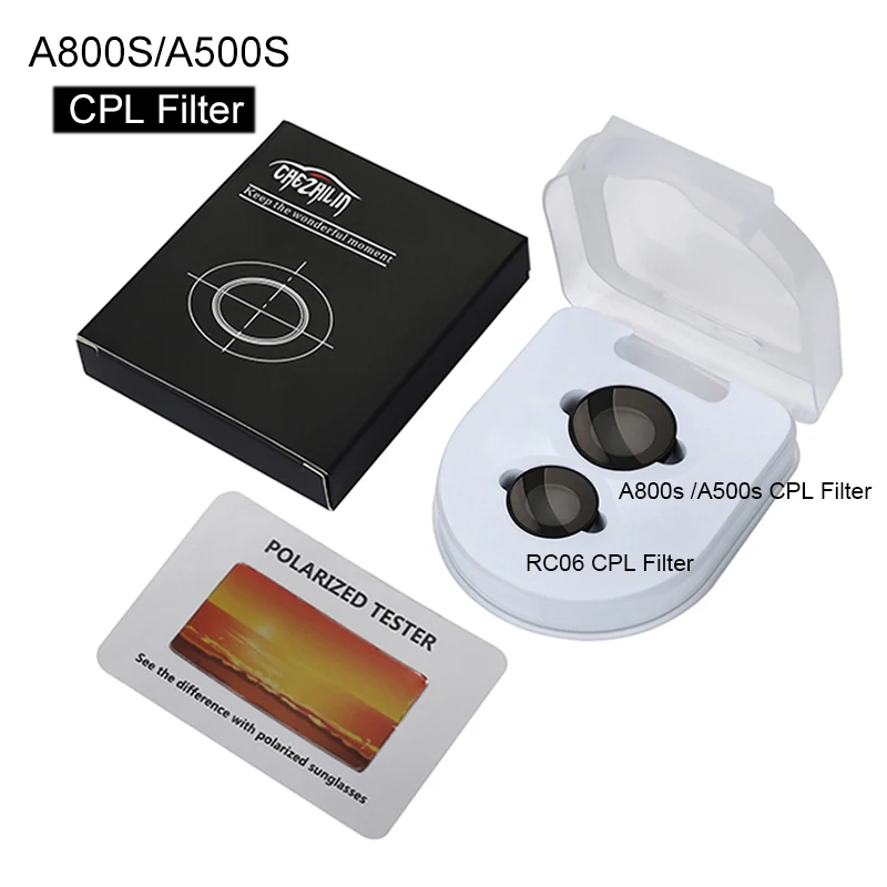 Per 70Mai Pro Plus + A500S Filtro Cpl O Rc06 Filtro Cpl Per Fotocamera Posteriore Per 70Mai Lite Per 70Mai A500S Set Di Accessori Adesivo Statico