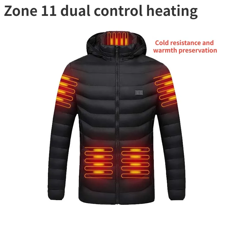 

Intelligent heating clothes men's and women's cotton clothes charging and heating down cotton clothes and winter clothing