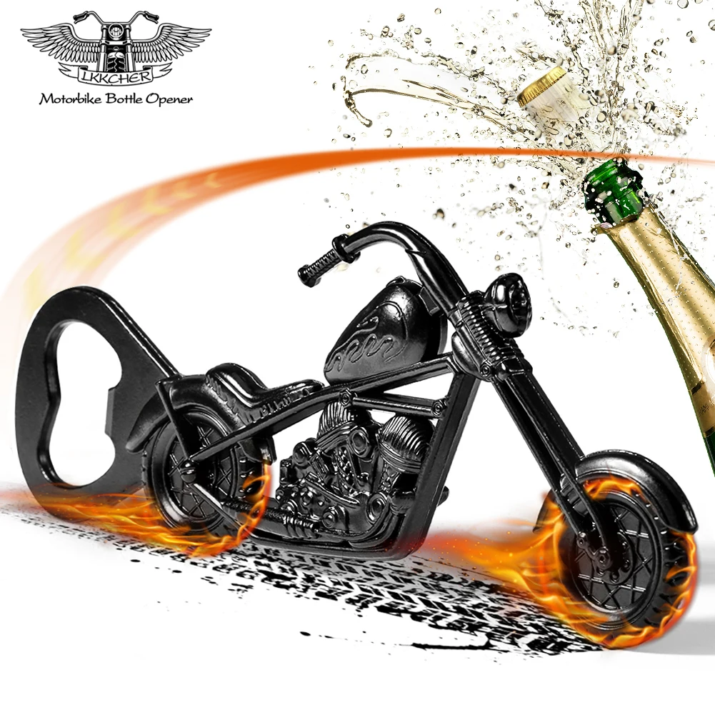 Luxus Motorrad Bier Flasche Opener Gadget Personalisierte Geburtstag  Geschenke für Männer Motorrad Flasche Opener Vintage Bar Party-Tool -  AliExpress