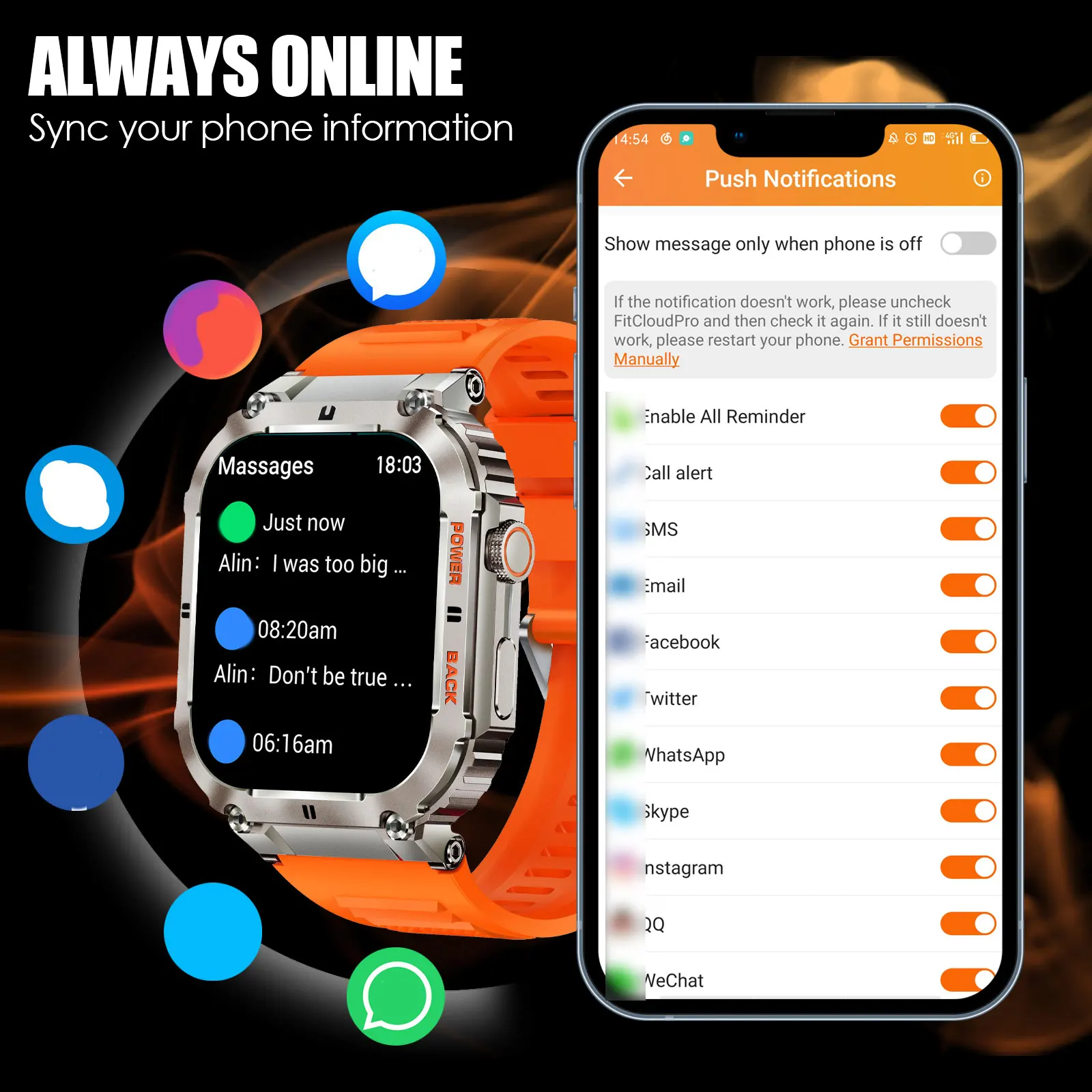 LaNikar Smart Watches For Men Bluetooth Call Screen Fitness Tracker Heart Rate Blood Pressure IP68 Waterproof for iPhone Android 6