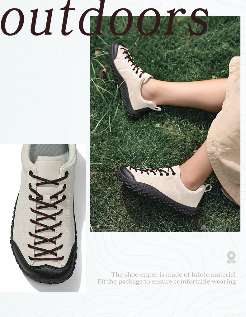 Wide Toe Barefoot Shoes For Men For Running Climbing And Hiking_voghion.com