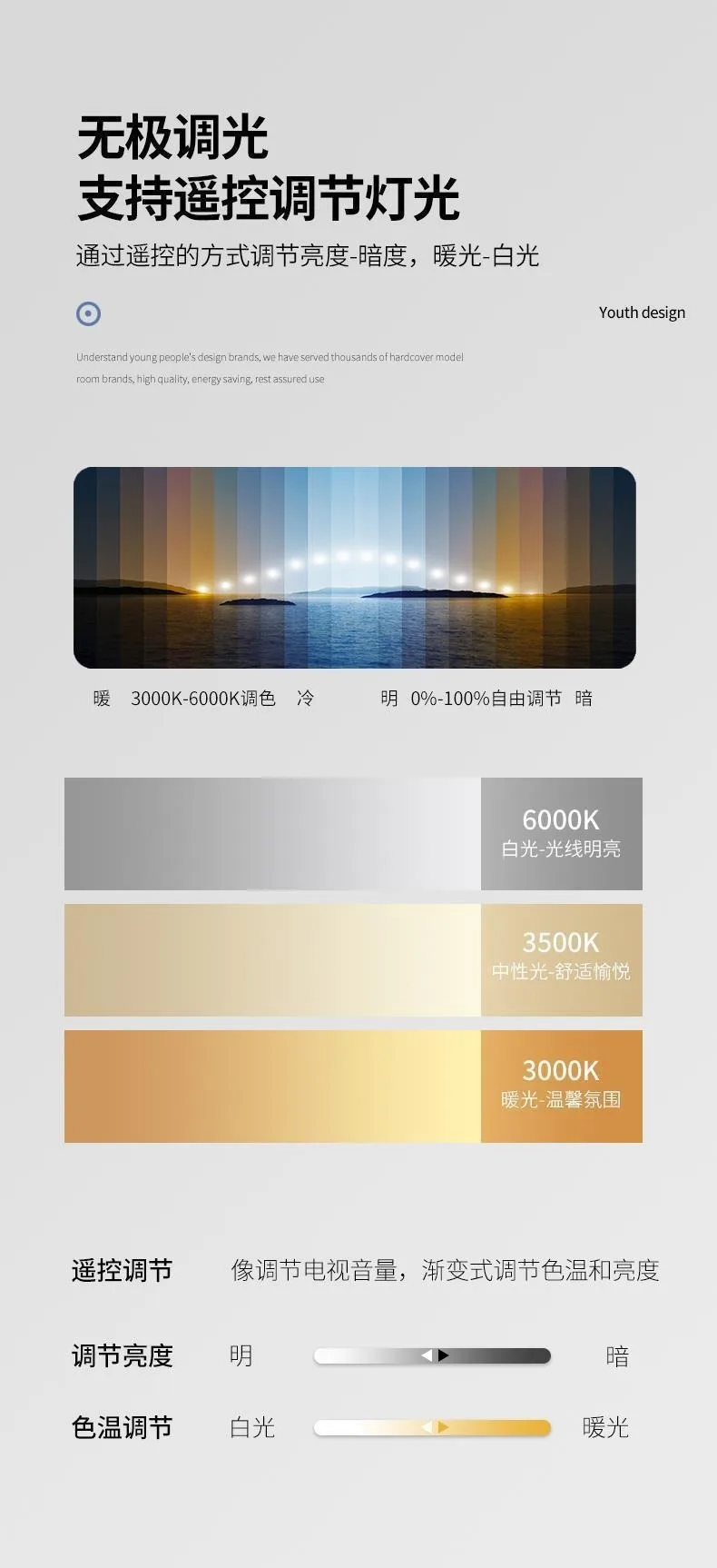 Description Picture 3 of itemModern Light Luxury LED Chandelier Glass Lampshade Line Chandelier Living Room Dining Room Home Decoration Lighting Lamps