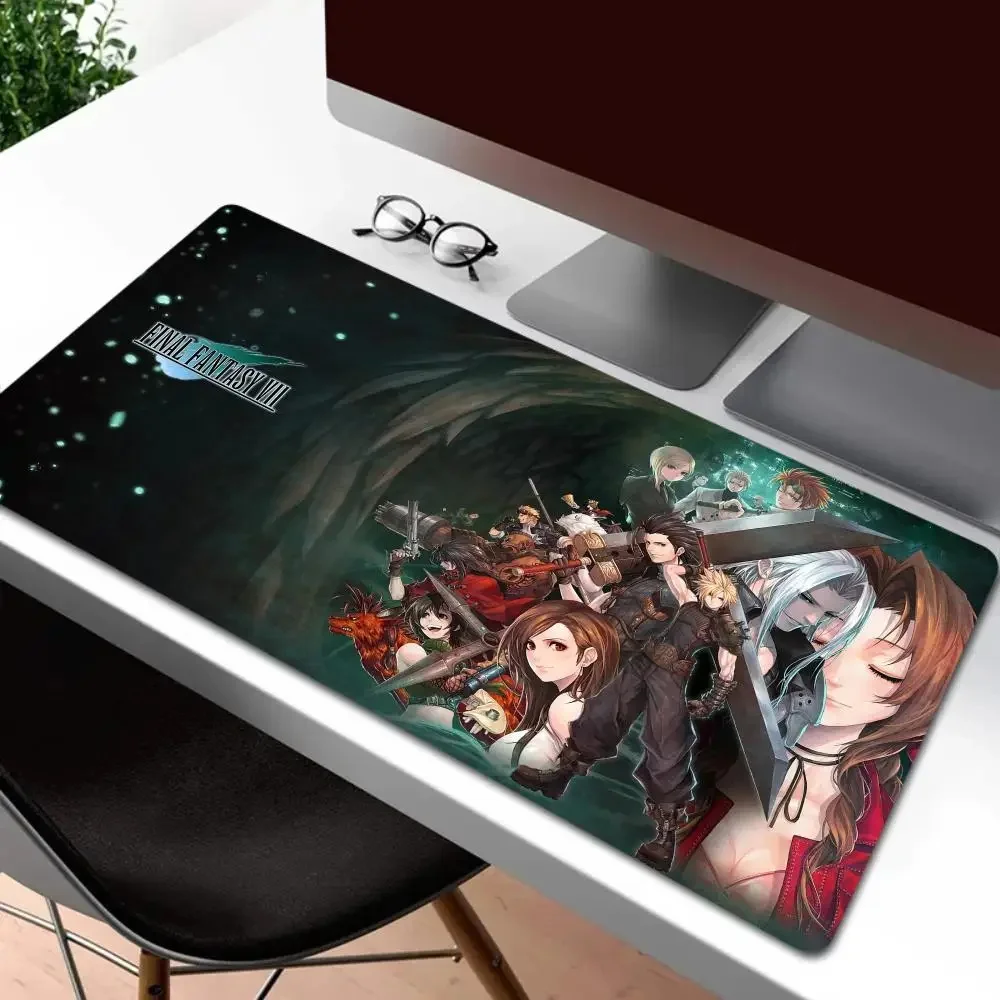 

Multi Size Game Desk Accessories Mousepad F-Final Fantasys Game Rug HD Print Deskmat Computer Mat Rubber Mouse Mat Mausepad Desk