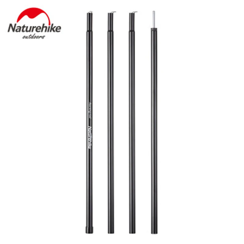 Outdoor Camping Sunshade Accessories Tent Awning Canopy Poles Bracket Fittings Thickening Pole 2m 2.2m 2.4m 2pcs camping tent pole