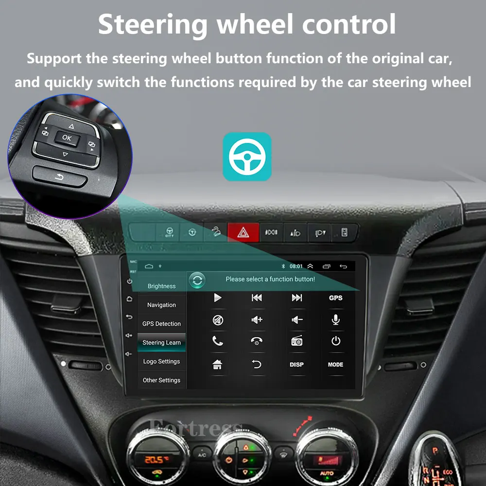 Autoradio Android 16 con WIFI e 4G per Iveco Daily 2013-2021 - immagine 5