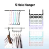 Household Stackable Clothes Hanger Rack Wear Resistant Windproof Clothes Stand For Wardrobes 5