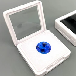 Elegant Blue Cobalt Spinel Oval Gemstone for Jewelry Crafting and Collection (Box Pack)