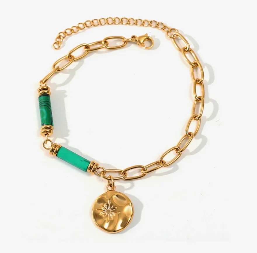 

DB4 Beads Energy Bracelet Natural Round Agates Onyx Stone Stretch Bracelet Bangles for Women Men Handmade Yoga Jewelry AL