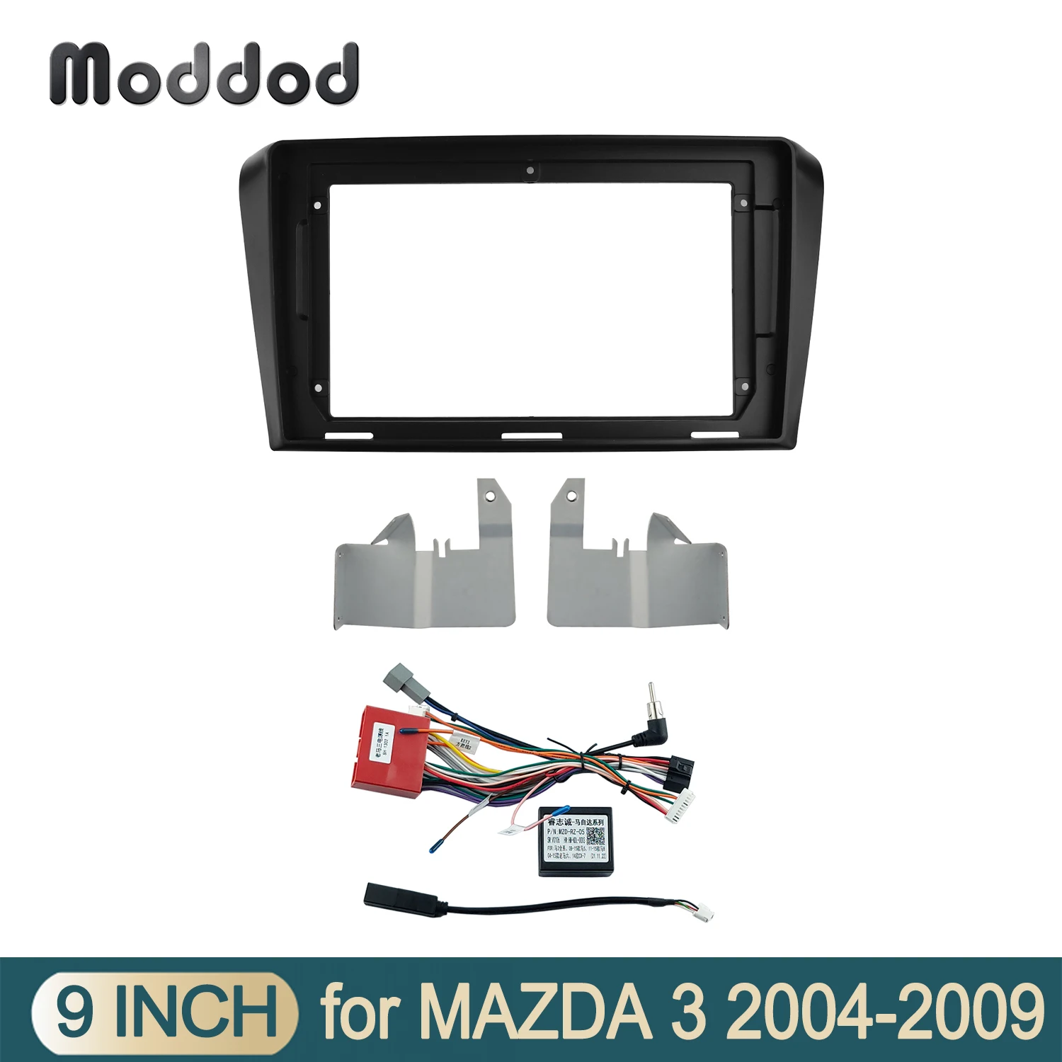 

Car Radio Fascias for 2004-2009 MAZDA 3 AXELA Dashboard Installation Install Surround Trim Panel Kit Stereo DVD Player Frame