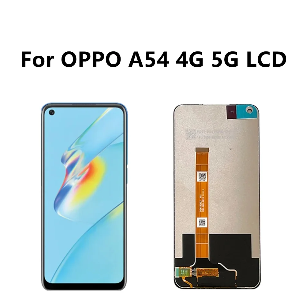 

Original A54 LCD For Oppo A54 4G CPH2239 LCD Display Screen +Touch Panel Digitizer For Oppo A54 5G CPH2195, OPG02 Display Frame