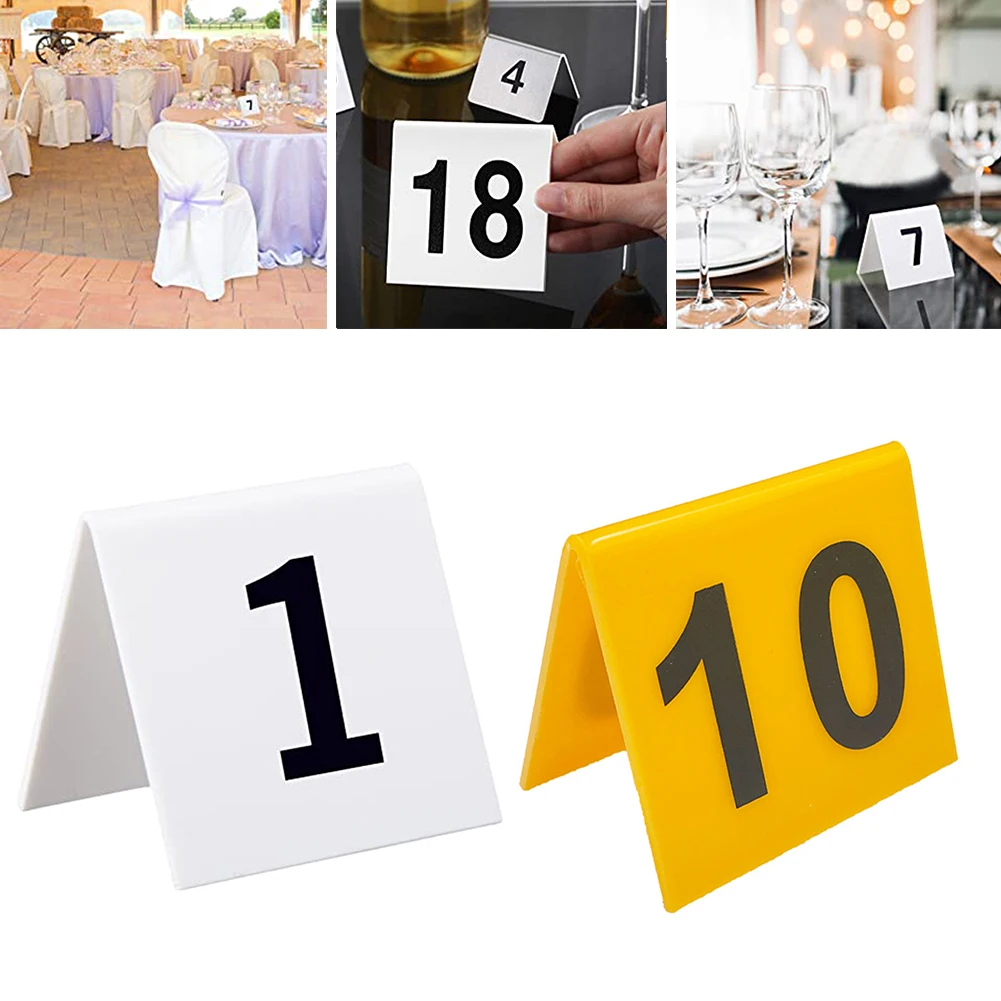 Acrylic Table Tent Sign Table Number Signs 1-20 Acrylic Number For Wedding Roman Numerals Signs