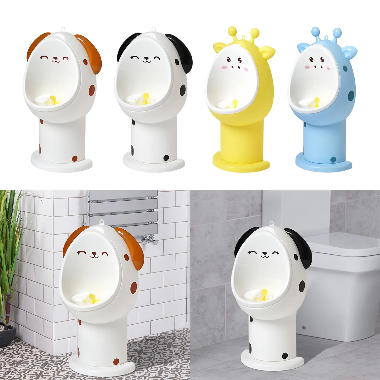 Toddler Pee Trainer Potty Urinal Toilet Boy Standing Urinal Durable Lovely 3