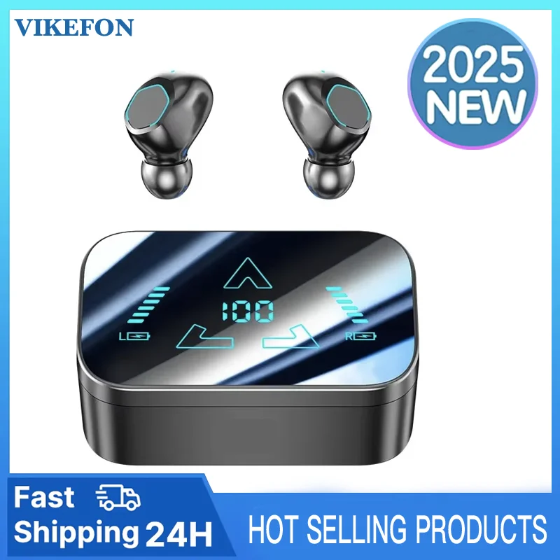 M48Pro AI Translator Earbuds Real-Time Translators Headphones 144 Languages Voice Translator Wireless Bluetooth Headset With Mic translator earbuds translator earphones translation headset