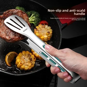 Stainless Steel Kitchen Tongs 1