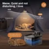 2.2LCat Water Fountain Battery & Sensor 2 in 1 Drinking Fountain For Cats Dog Drinker Wireless Pet Water Dispenser Accessories 5