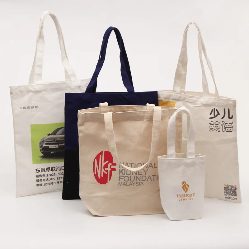 Factory Blank Spot DIY Hand-Painted Graffiti Production Canvas Bag White Portable One-Shoulder Canvas Bag