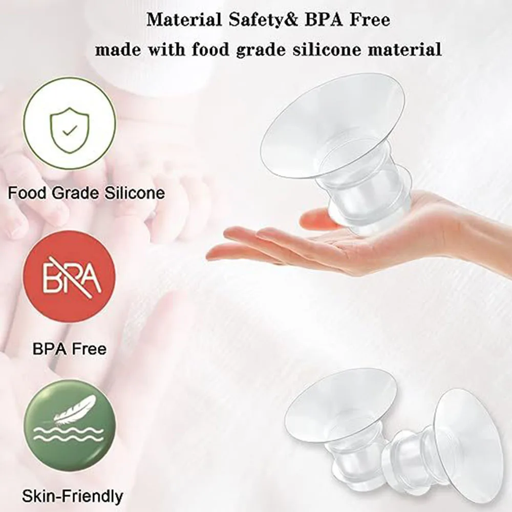 Universal Breast Pump Converter Portable Durable Nipples Daily Use