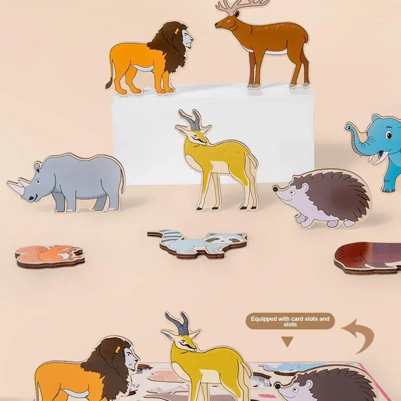 Рисунок 4 - Деревянный магнитный пазл